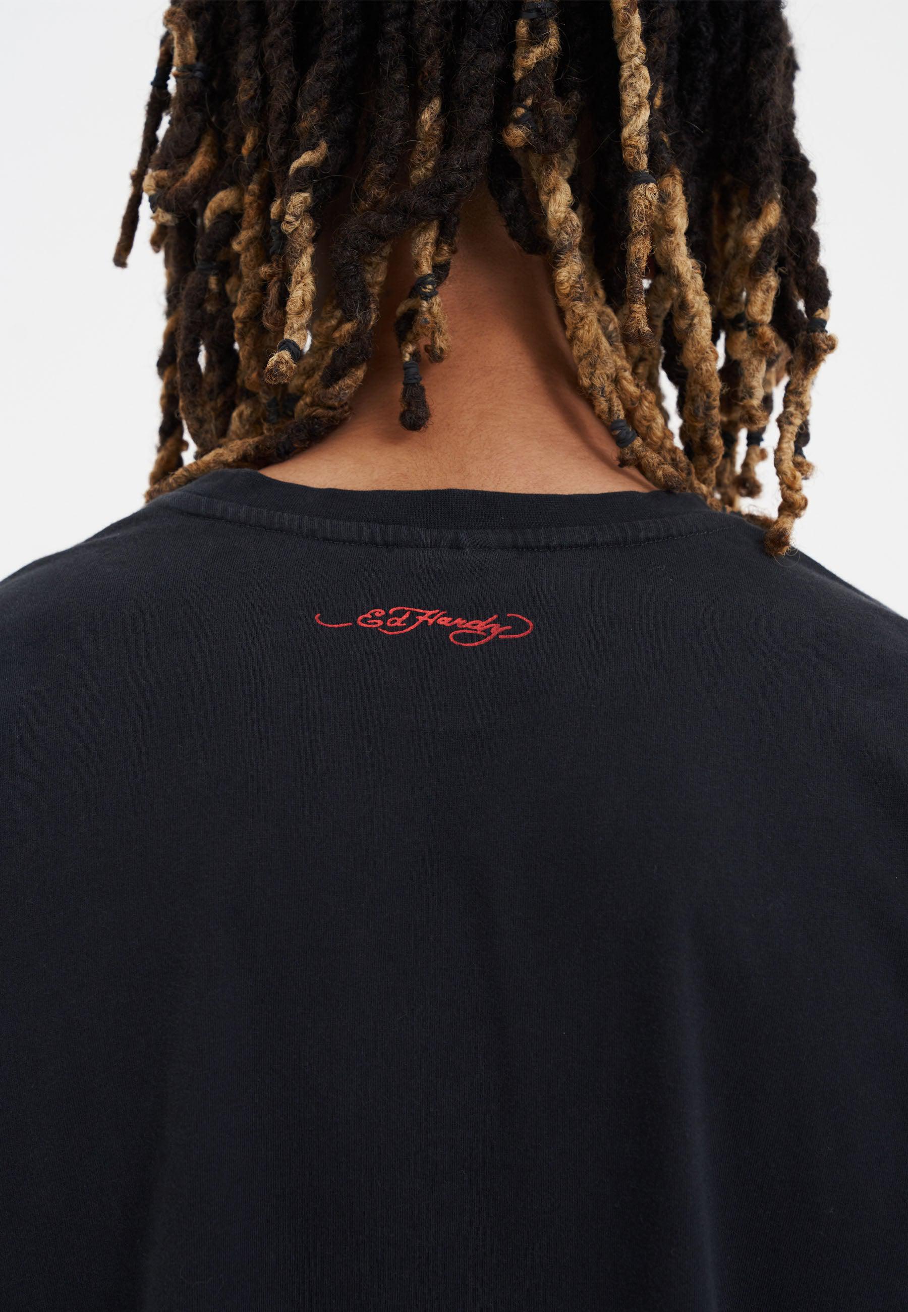 Mens Love-Kills Slowly T-Shirt - Black - Image 5