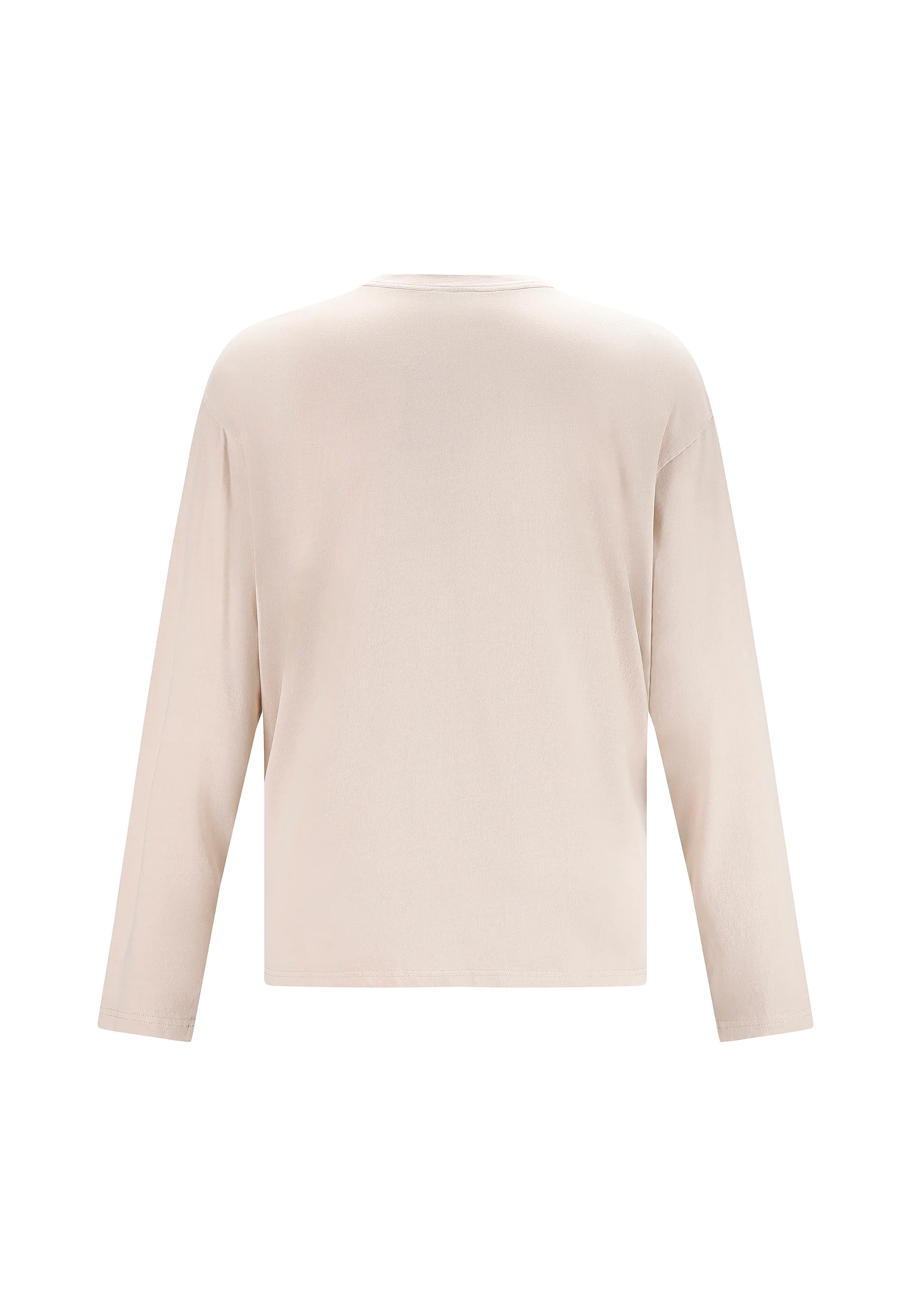 Mens Eagle Battle Long Sleeve T-Shirt - Ecru - Image 9