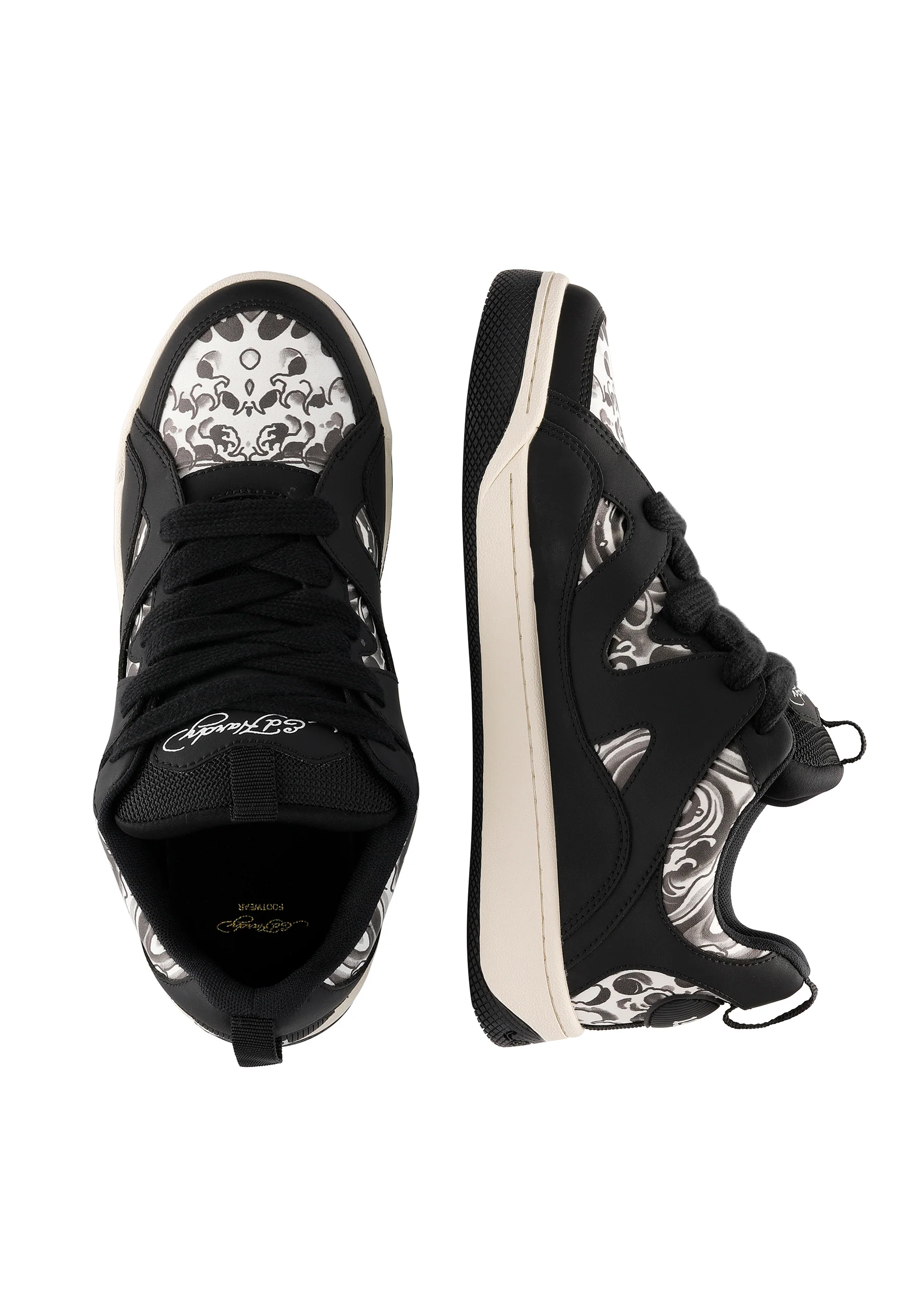 Mens Wave Low - Wave Over - Black/White - Image 4