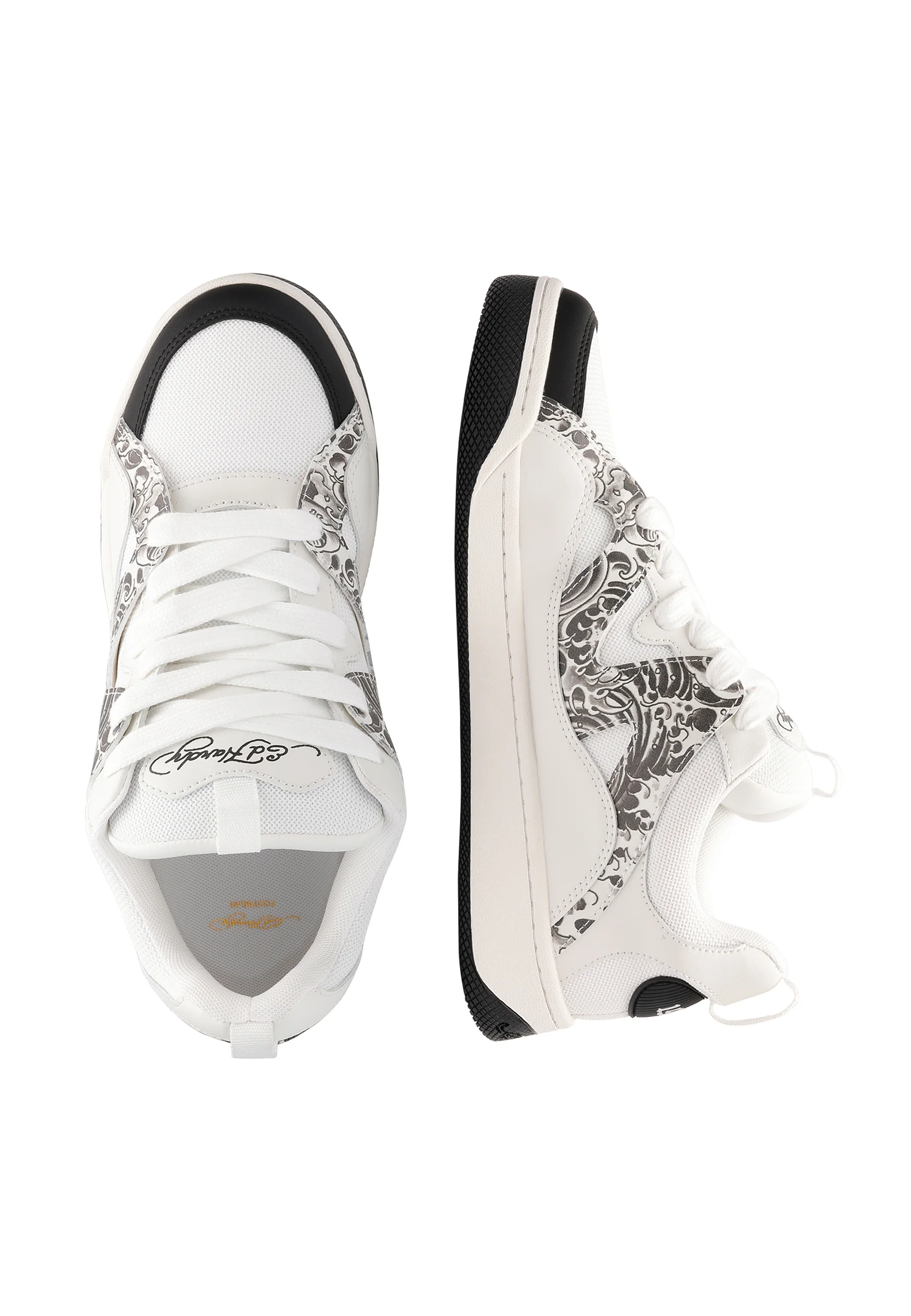 Mens Wave Low - Waves - White/Black - Image 4