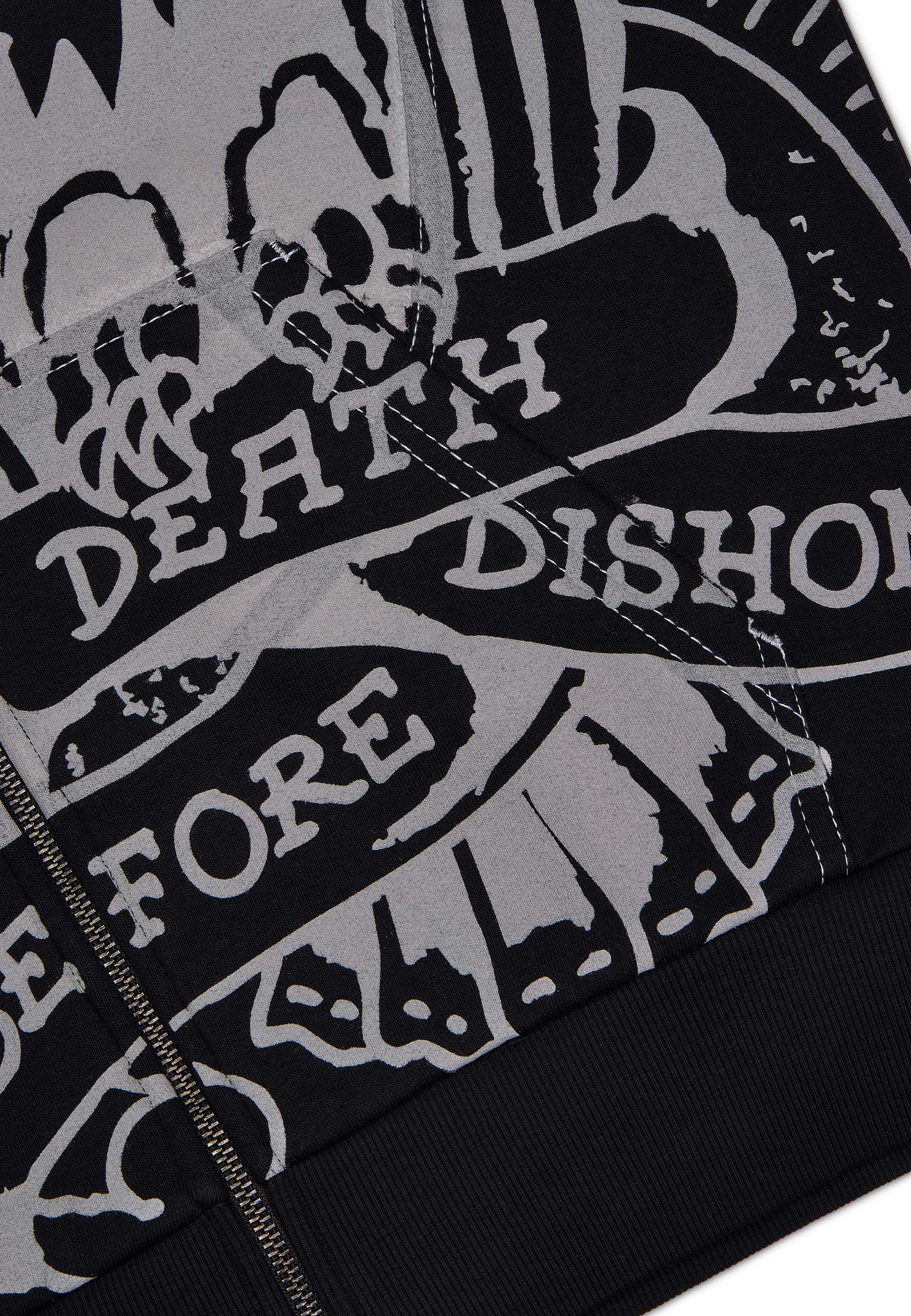 Trapstar X Ed Hardy DBD Tracksuit Hoodie - Black - Image 9