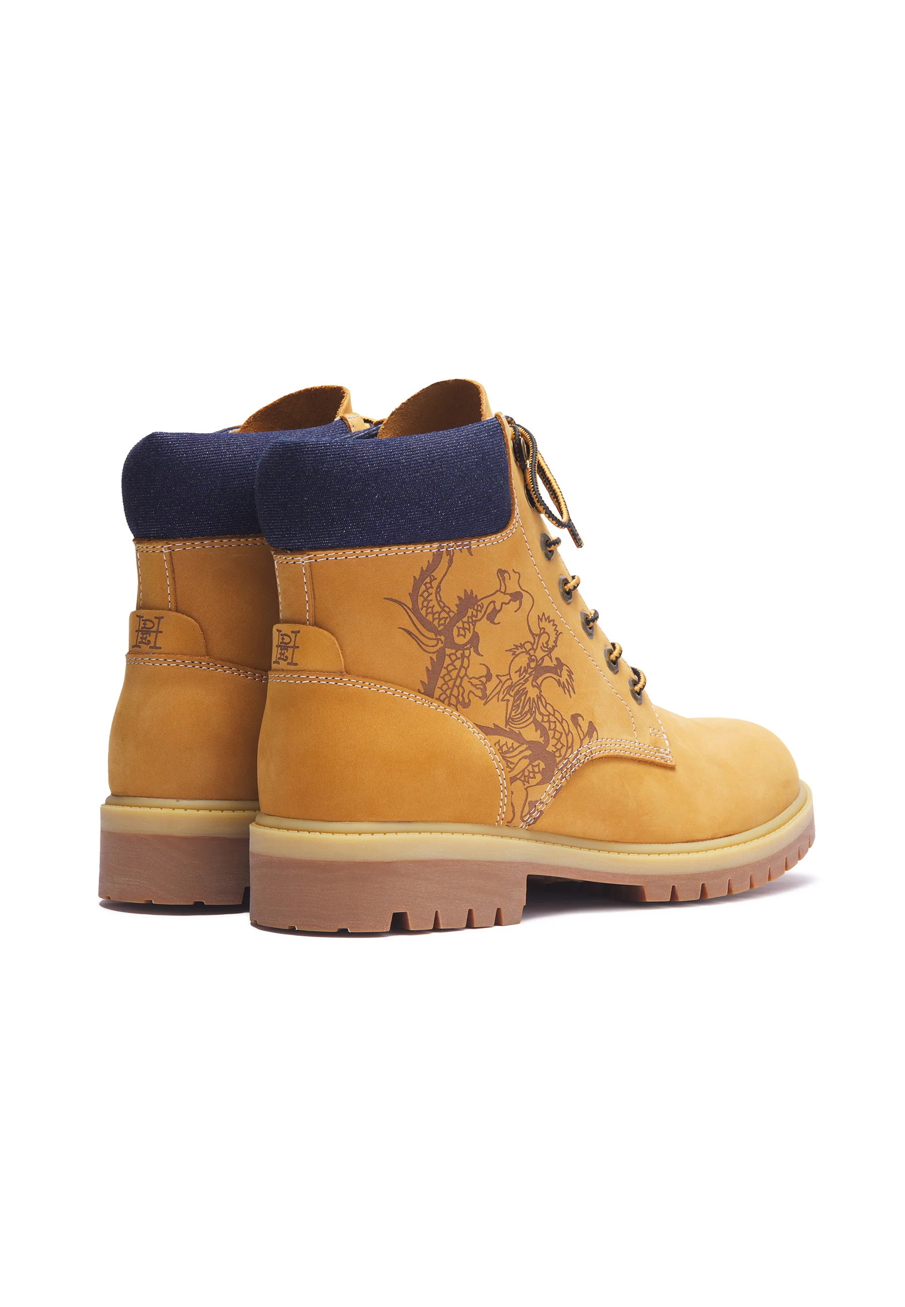Womens Dancing Dragon Work Boot - Tan - Image 4