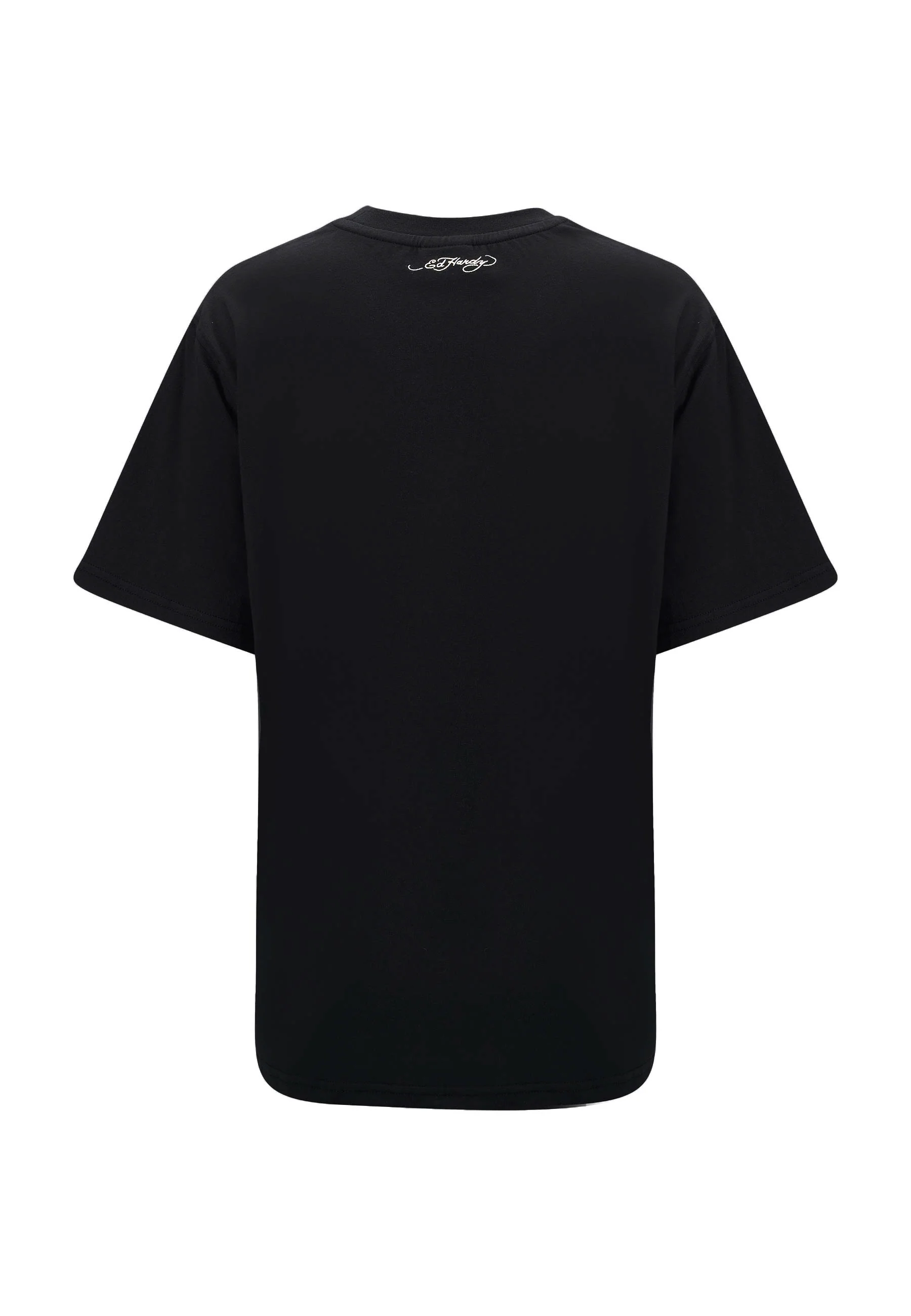 Womens Devil In Details Relaxed Tshirt Top - Black - Image 7