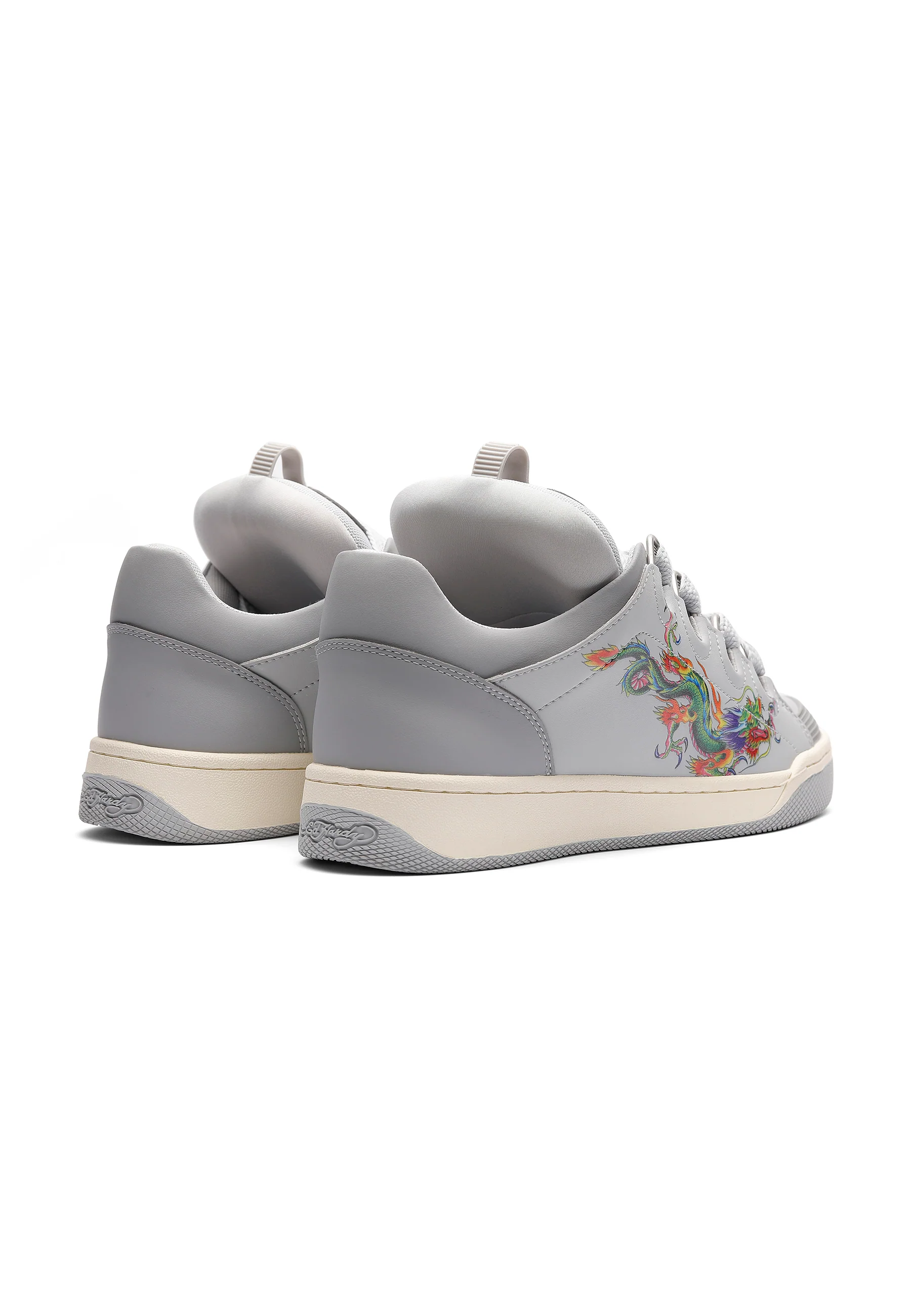 Womens Hardflip Low - Dragons - Dk Grey/Grey - Image 3