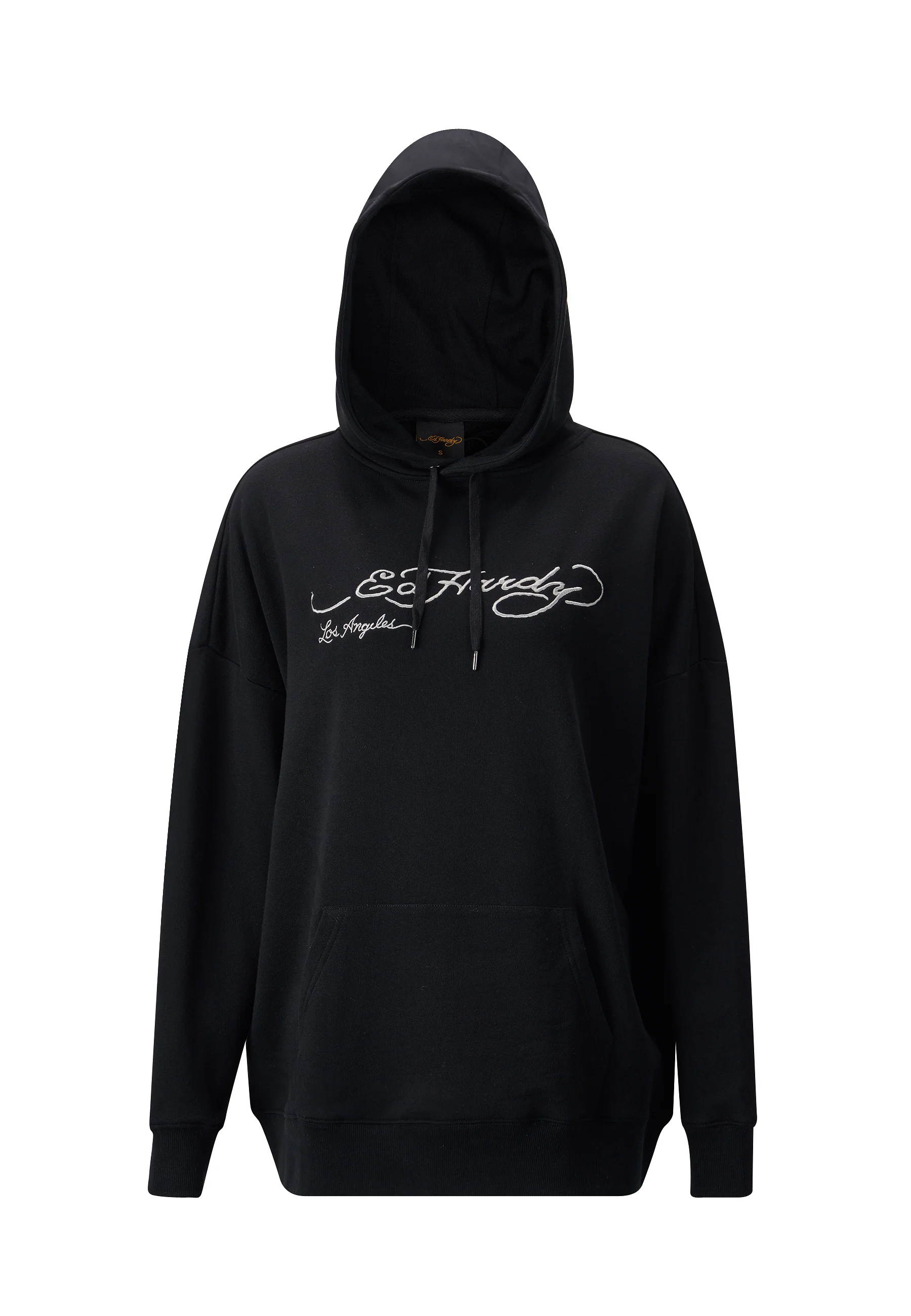 Womens Nyc Mono Graphic Hoodie - Black - Image 6