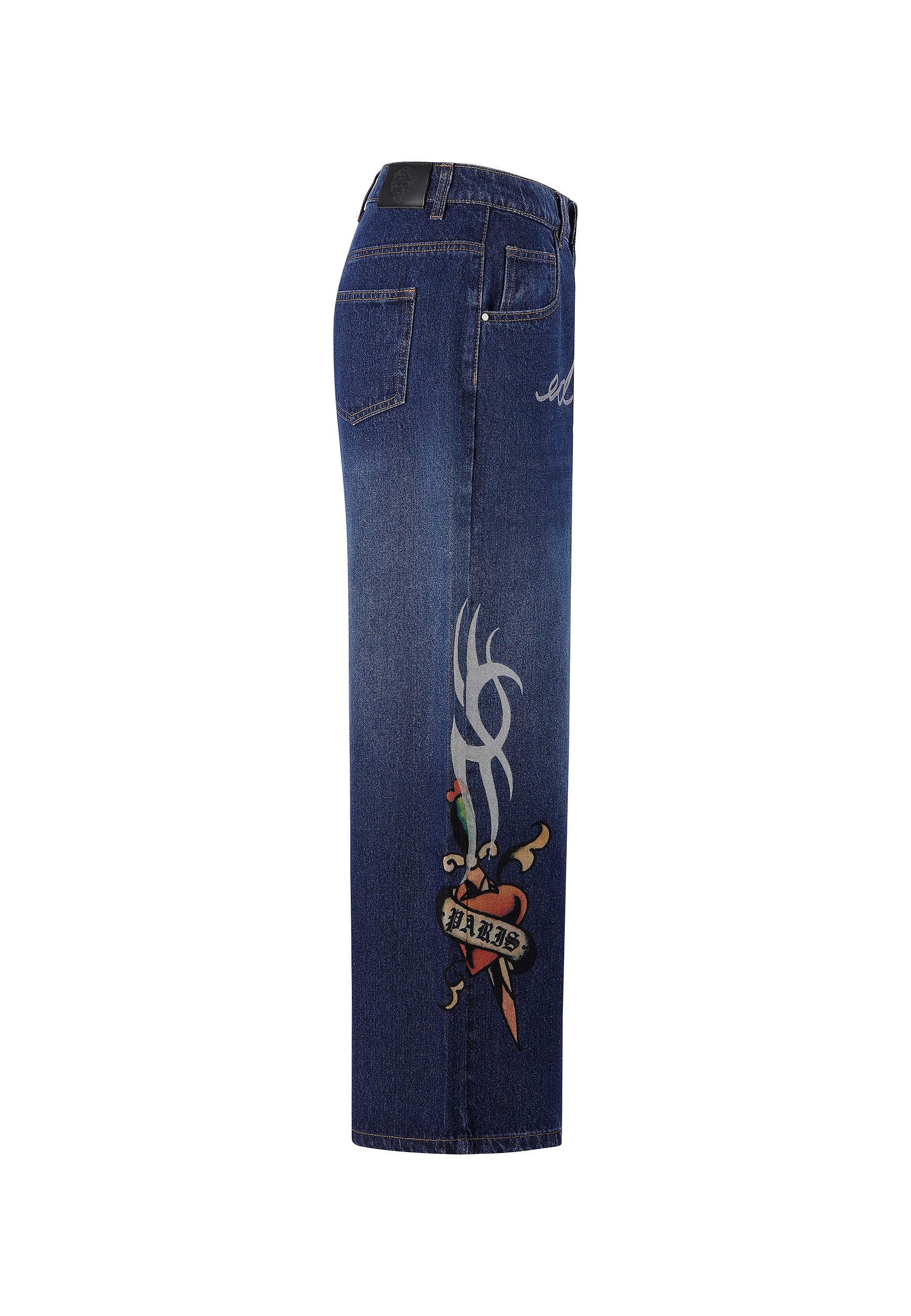 Womens Paris Xxtra Jeans - Indigo - Image 9