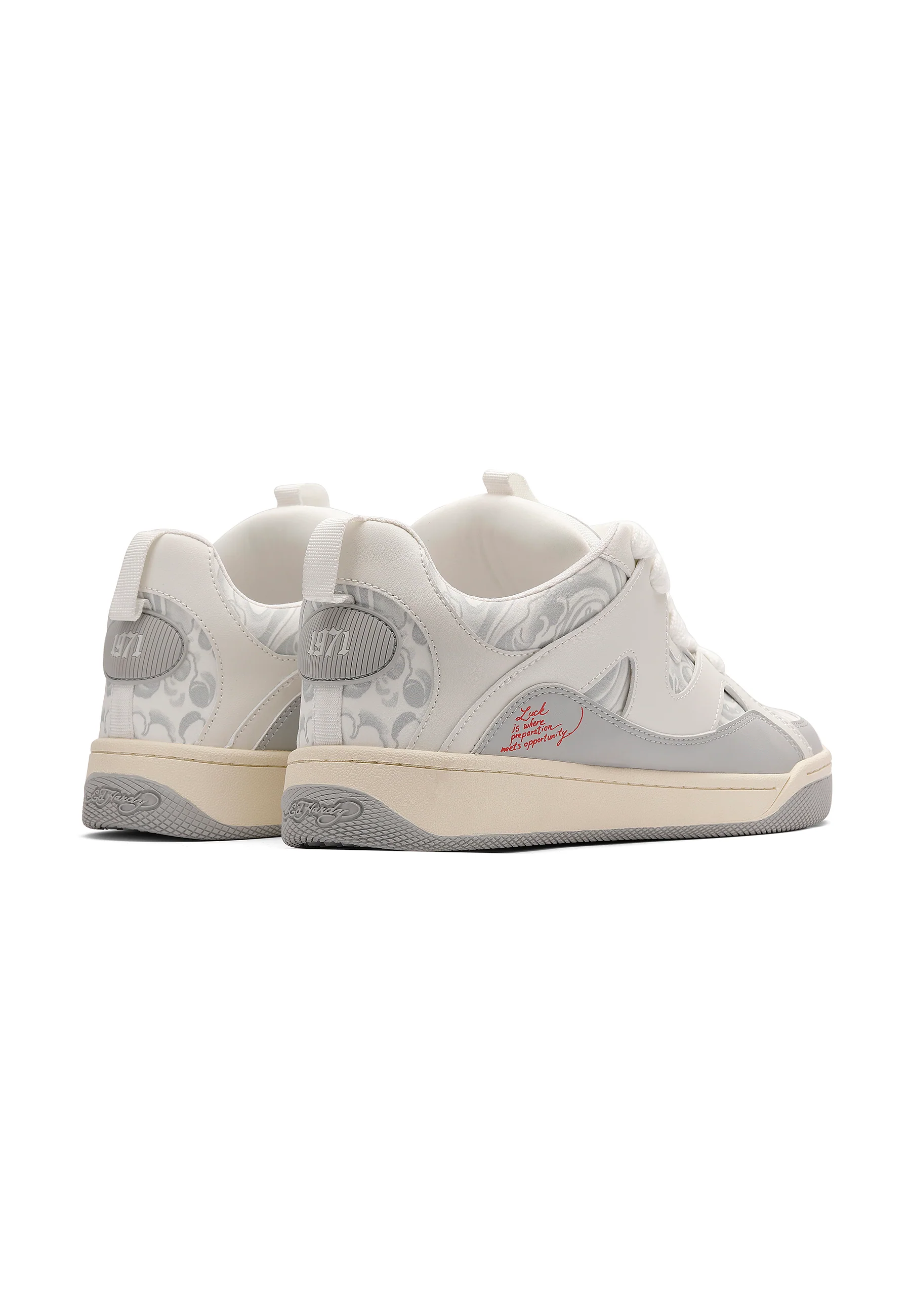 Womens Wave Low - Wave Over - White/Light Grey - Image 3