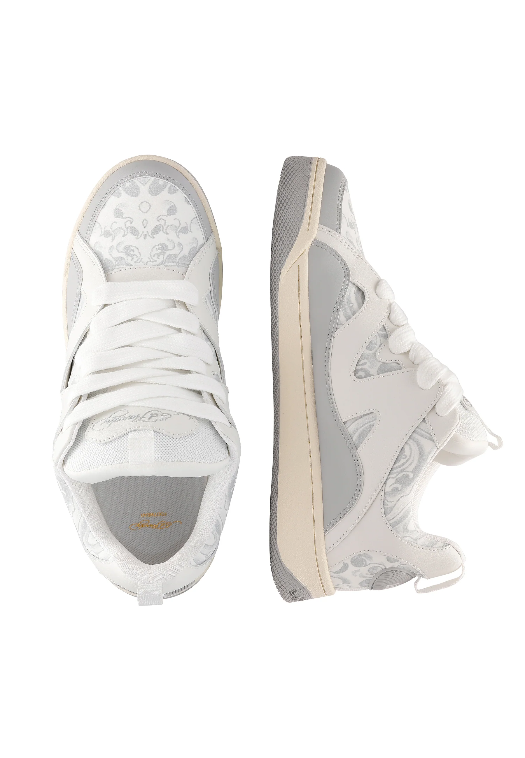 Womens Wave Low - Wave Over - White/Light Grey - Image 4